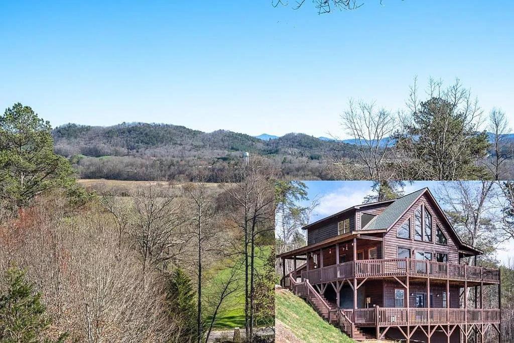 Mistletoe Cabin- Private Cabin W Views, Hottub, Pet Friendly Murphy Exteriér fotografie