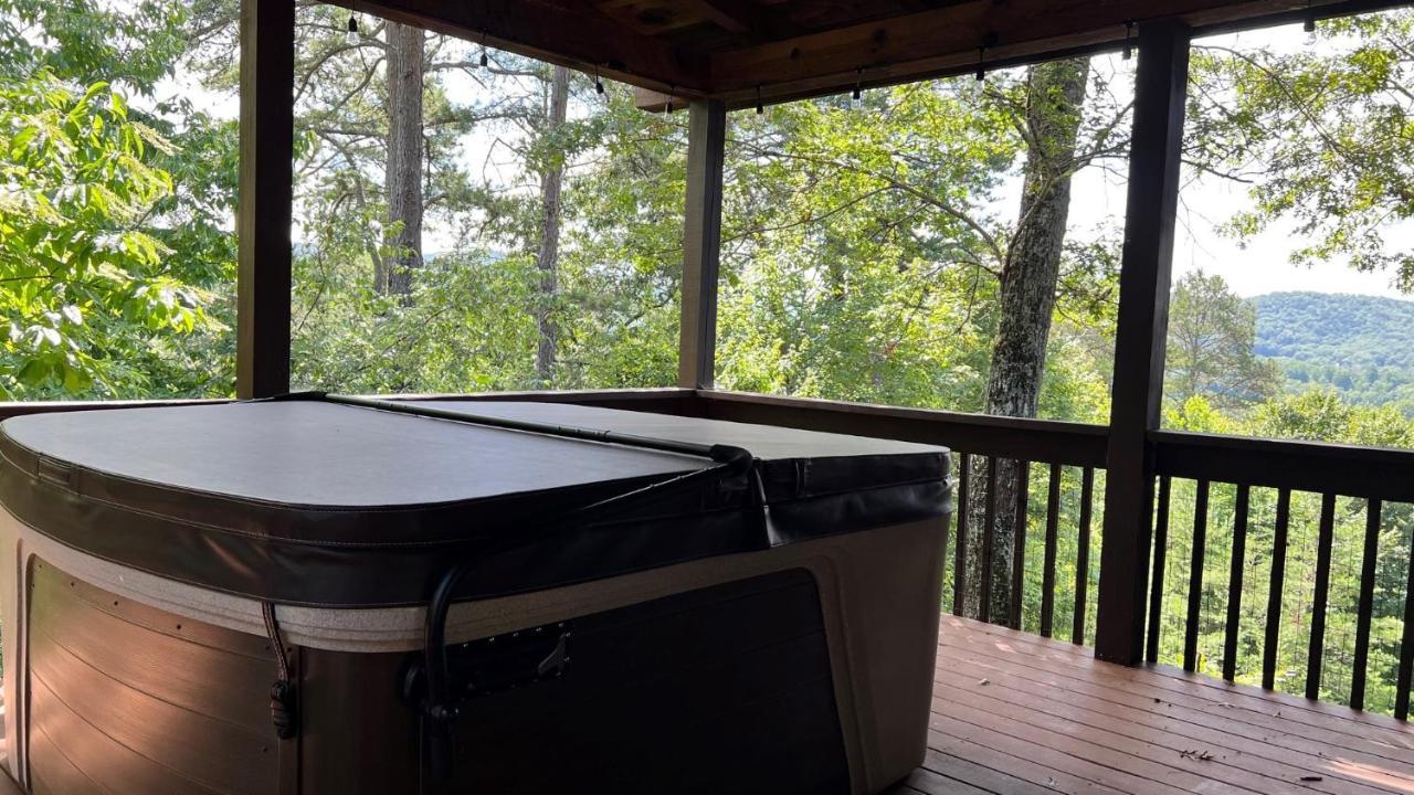 Mistletoe Cabin- Private Cabin W Views, Hottub, Pet Friendly Murphy Exteriér fotografie