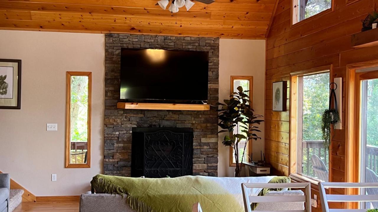 Mistletoe Cabin- Private Cabin W Views, Hottub, Pet Friendly Murphy Exteriér fotografie