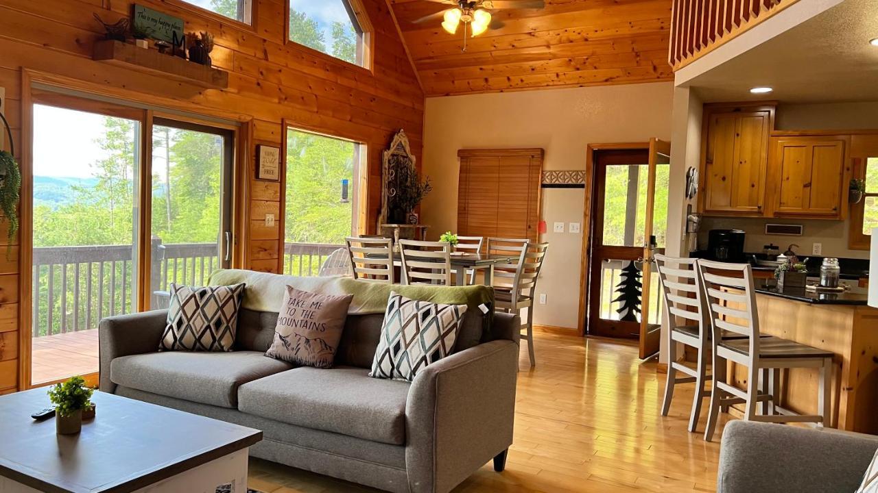 Mistletoe Cabin- Private Cabin W Views, Hottub, Pet Friendly Murphy Exteriér fotografie
