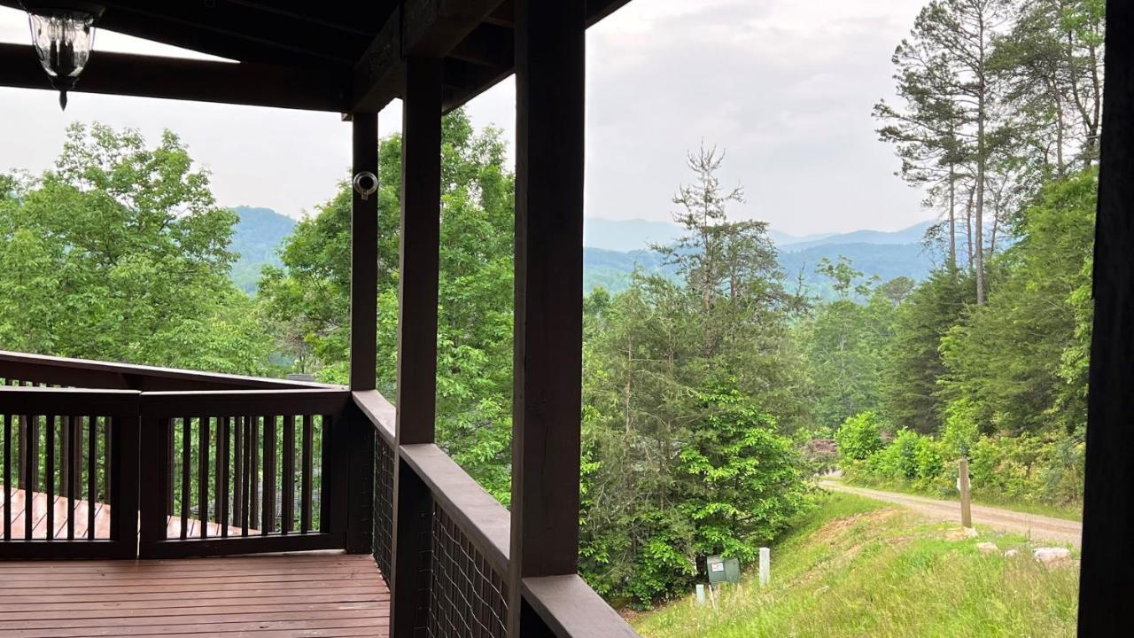 Mistletoe Cabin- Private Cabin W Views, Hottub, Pet Friendly Murphy Exteriér fotografie